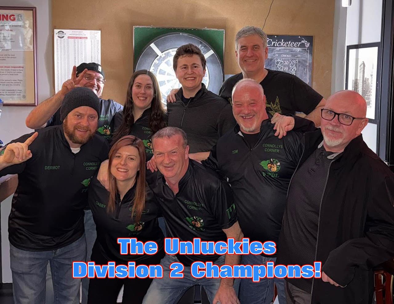 The Unluckies, Division 2 champions