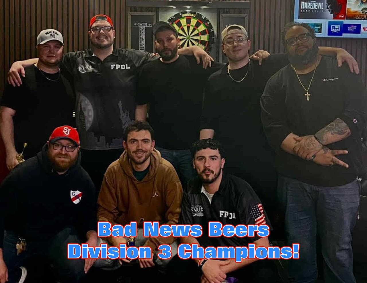 Bad News Beers, Division 3 champions