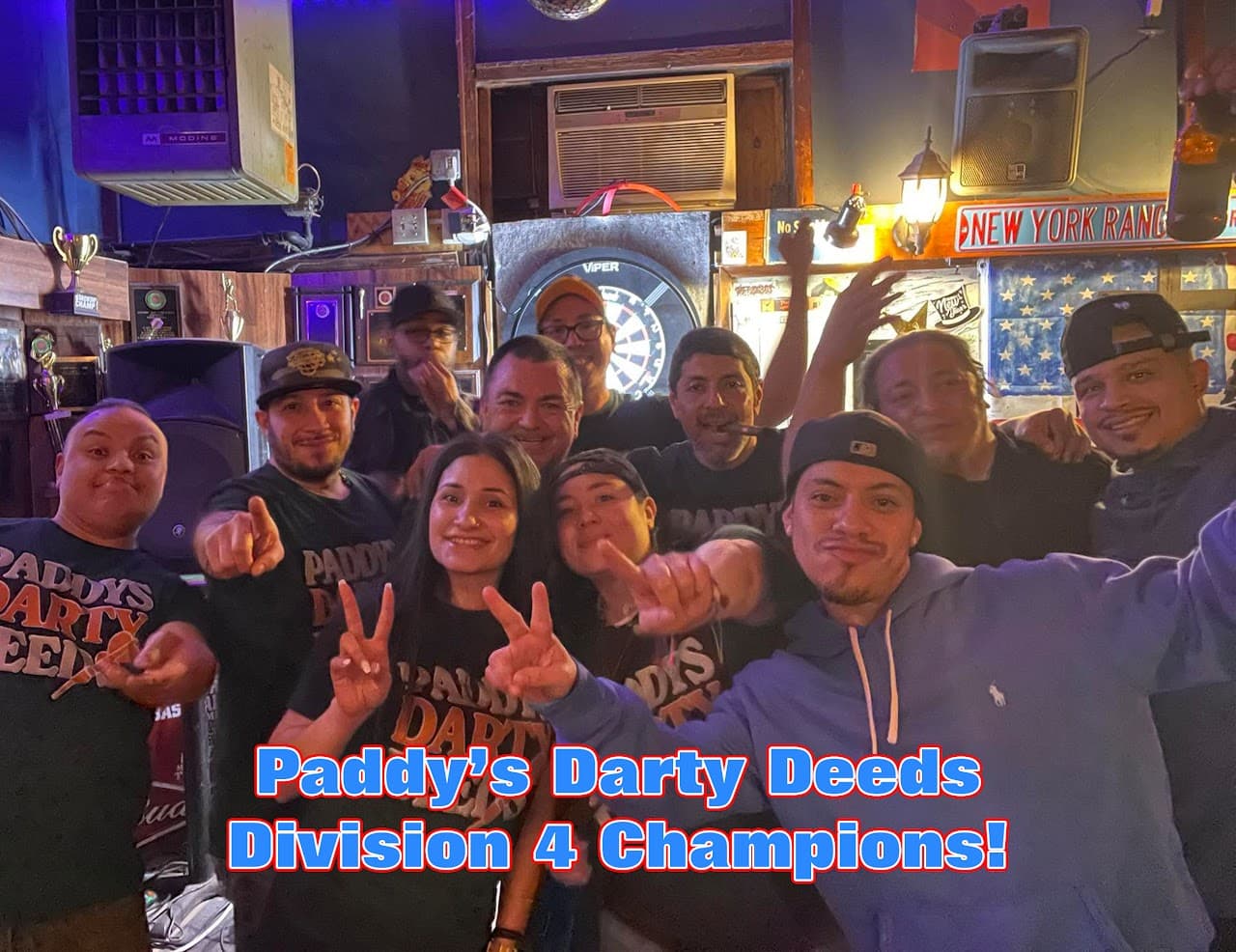 Paddy's Darty Deeds, Division 4 champions